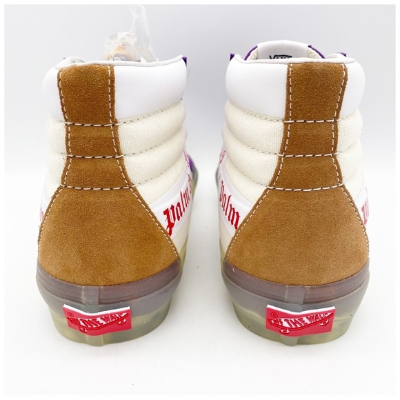 Vans Palm Angels Purple/Chipmunk SK8-Hi Reissue Sneakers - Picture 7 of 13